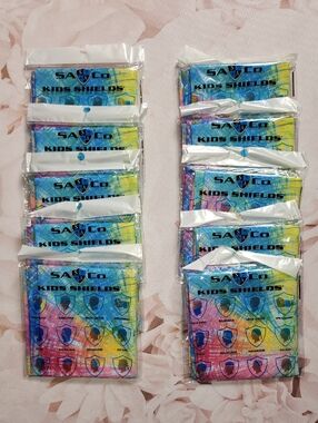 10 Pack Kids Multipurpose Face Shield
